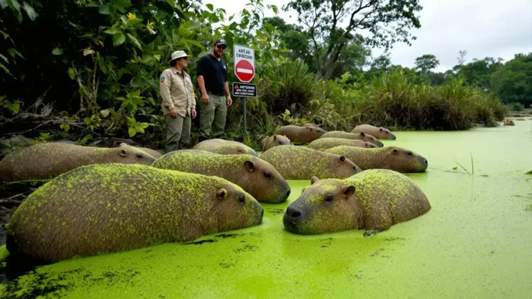 Odborníci se obávají: v Argentině šíření sinic ovlivňuje kapybary, často podceňovanou realitu, která může mít vážné důsledky