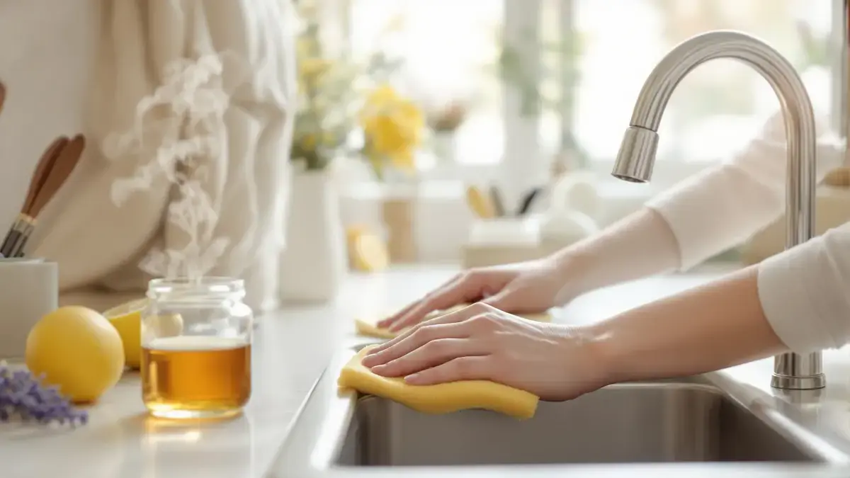 Tento domácí čisticí krém rozjasní dřez i koupelnu bez chemie a zbytečného drhnutí