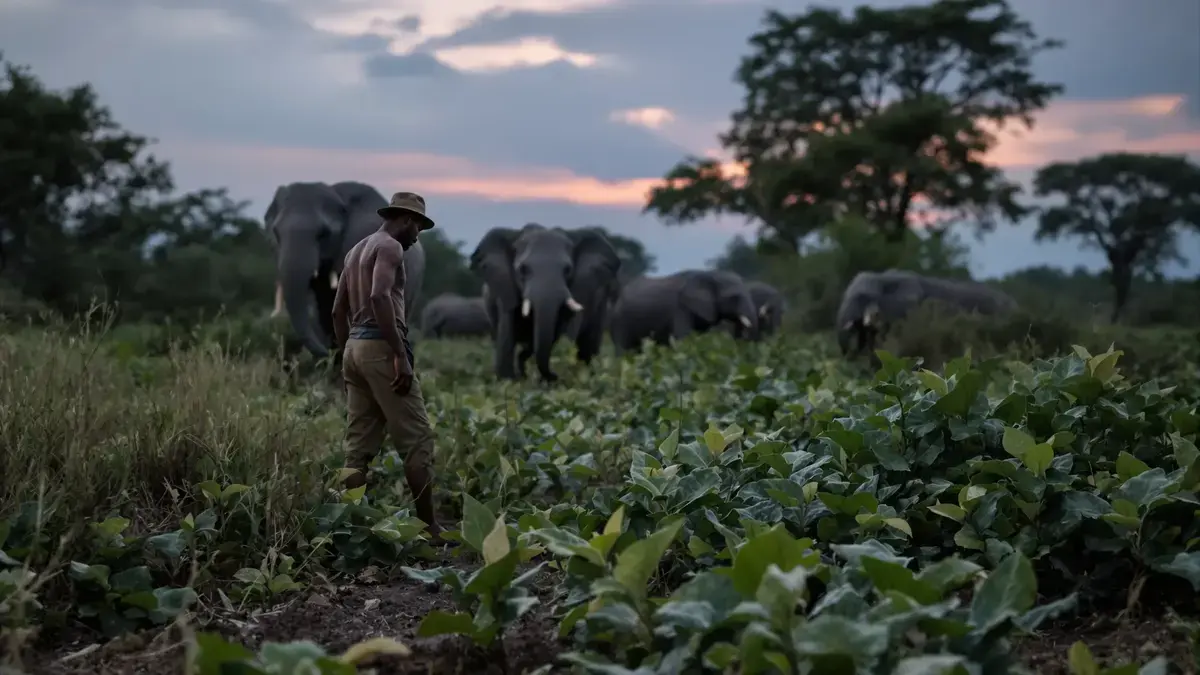 V této izolované africké zemi sloni drancují farmy, aby si vytvořili vlastní lékárnu, což je často přehlížená realita