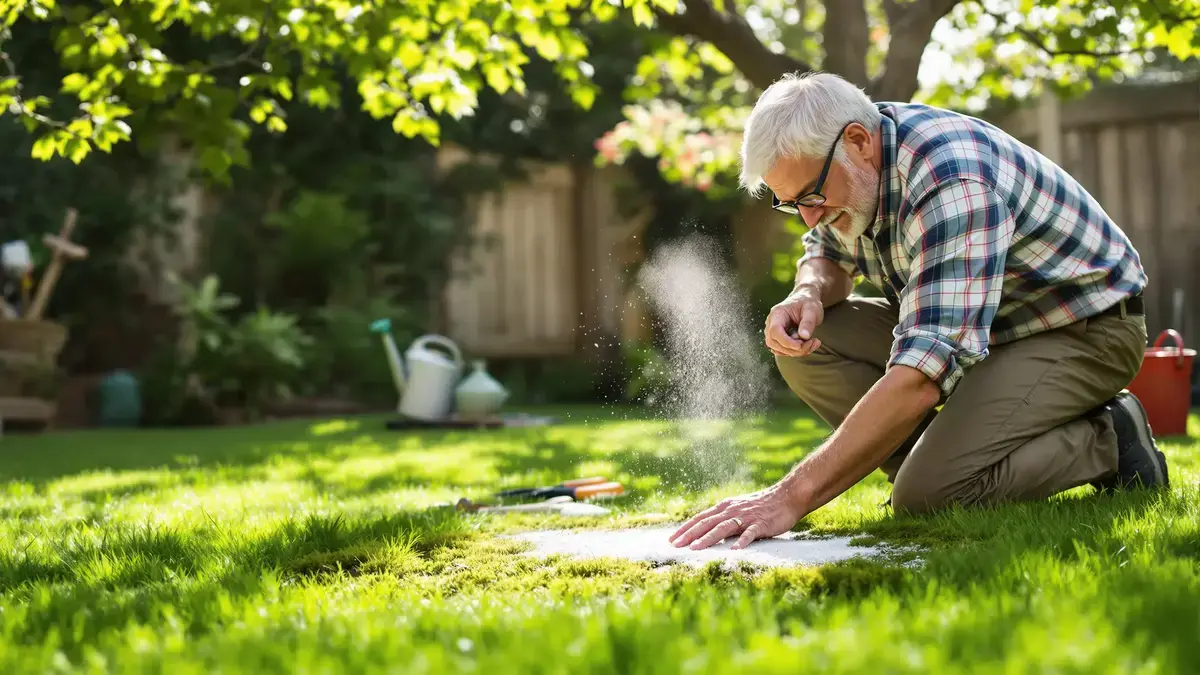 Tento jednoduchý krok vám pomůže rozloučit se s mechem na zahradě