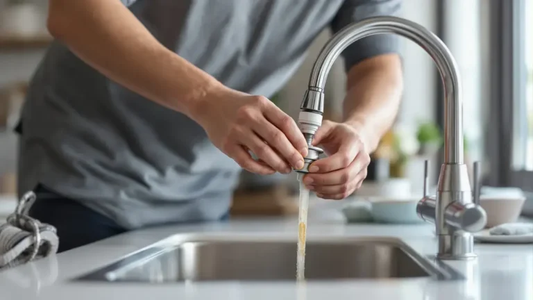 Tento jednoduchý krok uvolní ucpaný kohoutek a obnoví optimální proud vody bez použití nářadí