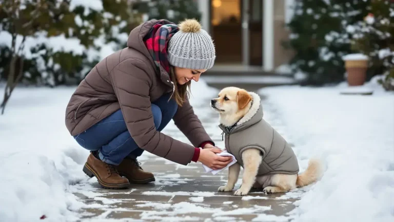 Negativní teploty rady jak efektivně chránit svého psa