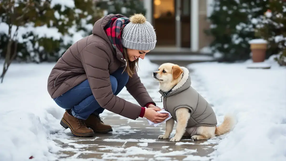 Negativní teploty rady jak efektivně chránit svého psa