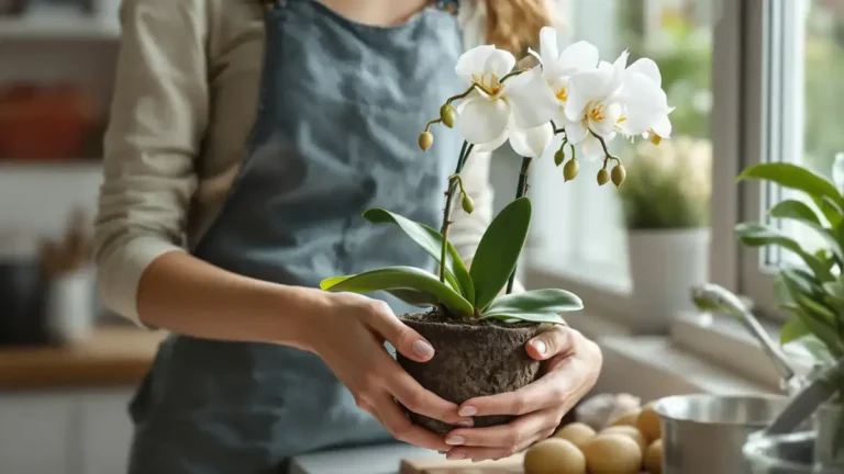 Orchidej jednoduchá brambora ji umožní rychle znovu vykvést