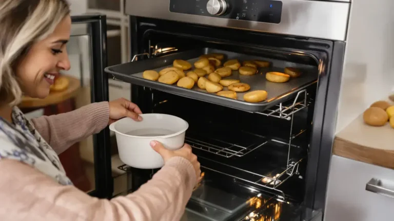 Trik s miskou vody pro dokonalé pečené brambory je často neznámý